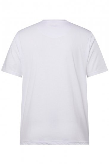 Men+ 276 Ümara kaelusega T-särk Valge - T-särgid - Suured T-särgid 2XL – 14XL