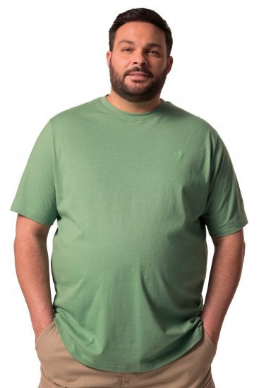 Men+ 276 Ümara kaelusega T-särk Roheline - T-särgid - Suured T-särgid 2XL – 14XL