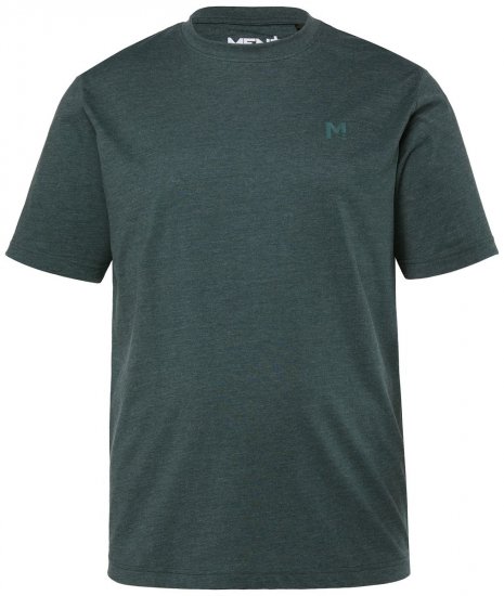 Men+ 276 Ümara kaelusega T-särk Tumeroheline - T-särgid - Suured T-särgid 2XL – 14XL
