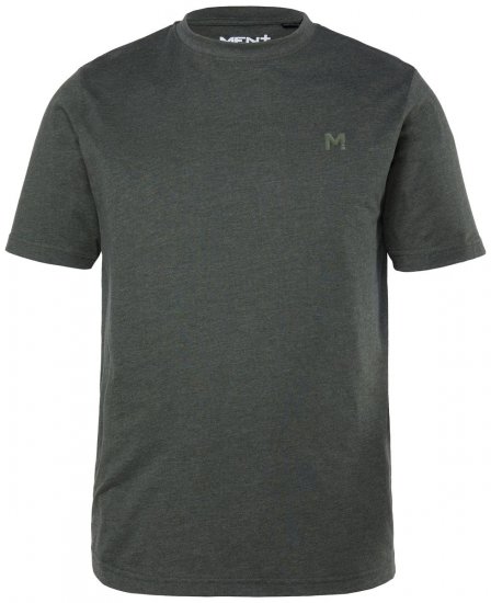 Men+ 276 Ümara kaelusega T-särk Oliivroheline - T-särgid - Suured T-särgid 2XL – 14XL