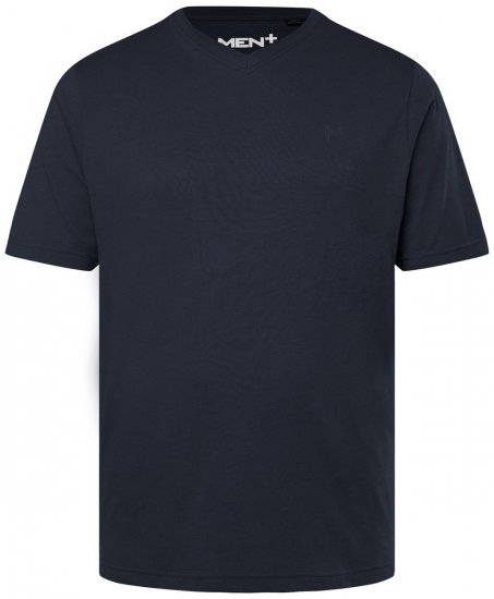 Men+ 279 V-kaelusega T-särk Tumesinine - T-särgid - Suured T-särgid 2XL – 14XL