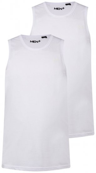 Men+ 305 Maika Valge 2-pakk - T-särgid - Suured T-särgid 2XL – 14XL