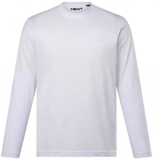Men+ 307 Pika varrukaga T-särk Valge - T-särgid - Suured T-särgid 2XL – 14XL