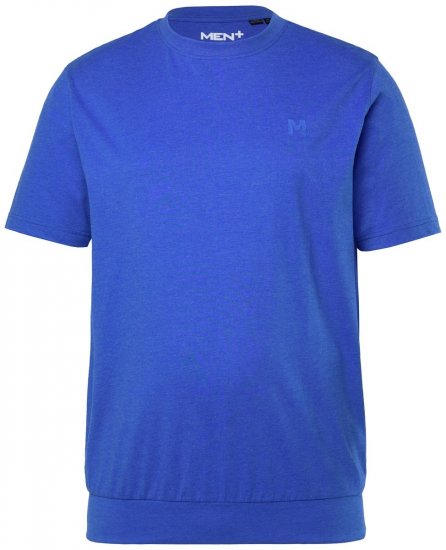 Men+ 308 T-särk bellyfit Taevasinine - T-särgid - Suured T-särgid 2XL – 14XL