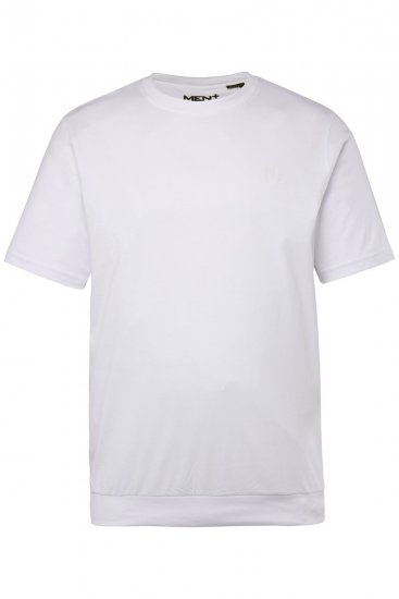 Men+ 311 T-särk bellyfit Valge 2-pakk - T-särgid - Suured T-särgid 2XL – 14XL