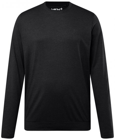 Men+ 313 Pika varrukaga T-särk bellyfit Must - T-särgid - Suured T-särgid 2XL – 14XL