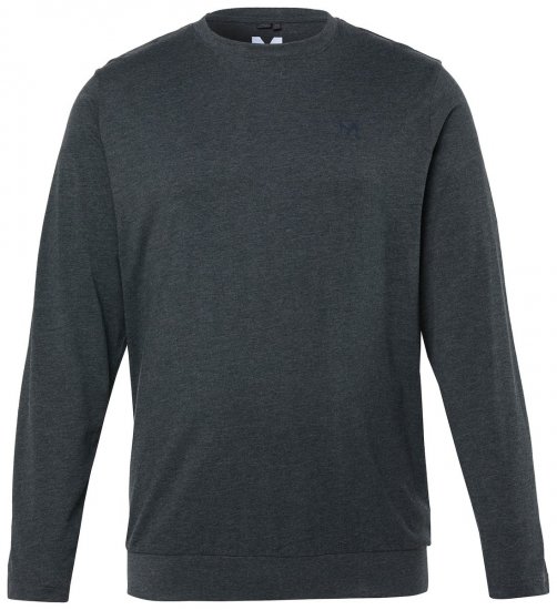 Men+ 313 Pika varrukaga T-särk bellyfit Tumehall meleeritud - T-särgid - Suured T-särgid 2XL – 14XL