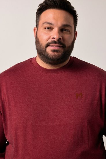 Men+ 313 Pika varrukaga T-särk bellyfit Vaskpruun - T-särgid - Suured T-särgid 2XL – 14XL