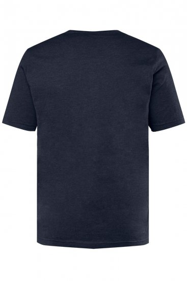Men+ 365 Henley-särk Tumesinine - T-särgid - Suured T-särgid 2XL – 14XL