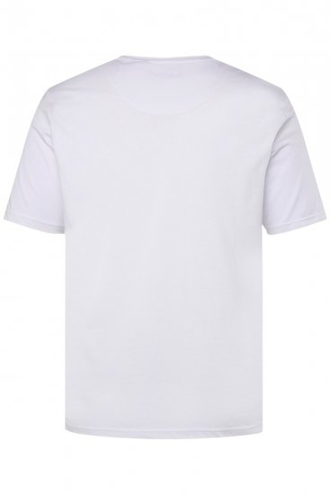 Men+ 365 Henley-särk Valge - T-särgid - Suured T-särgid 2XL – 14XL