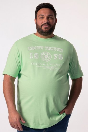 Men+ 424 T-särk Trout Trophy Mündiroheline - T-särgid - Suured T-särgid 2XL – 14XL