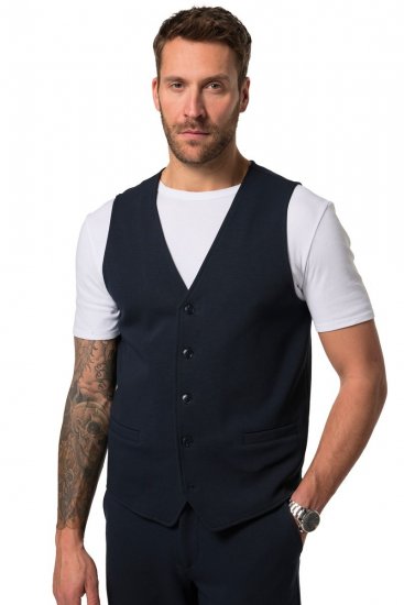 JP1880 New York Flexnamic Jersey-vest Tumesinine - Ülikonnad ja pintsakud - Ülikonnad suured suurused