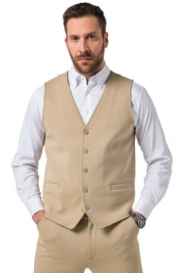 JP1880 New York Flexnamic Jersey-vest Beež - Ülikonnad ja pintsakud - Ülikonnad suured suurused