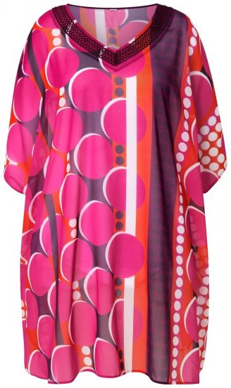 Ulla Popken 836864 Kleit Roosa - Kaftanid - 