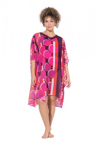 Ulla Popken 836864 Kleit Roosa - Kaftanid - 