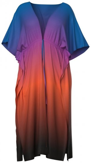 Ulla Popken 837090 Kleit Kuningassinine - Kaftanid - 