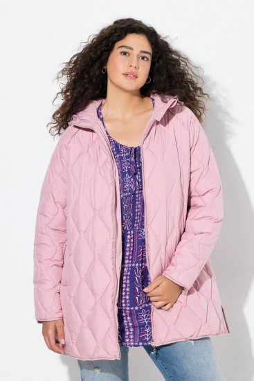 Ulla Popken 837208 Tepitud jope Vanaroosa - Joped - Suured naiste jakid