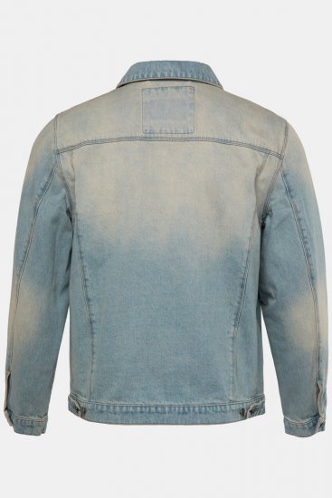 STHUGE 837222 Teksatagi rinnataskutega Helesinine - Jakid ja joped - Joped, suured suurused: 2XL – 12XL