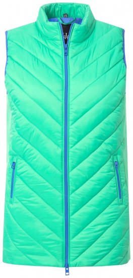 Ulla Popken 837409 Tepitud HYPRAR-vest Heleroheline - Vestid - 