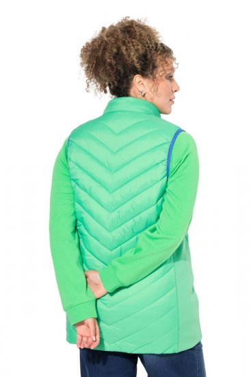 Ulla Popken 837409 Tepitud HYPRAR-vest Heleroheline - Vestid - 