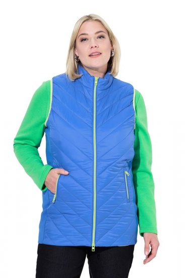 Ulla Popken 837409 Tepitud HYPRAR-vest Sinine - Vestid - 