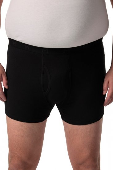 Men+ 678 Bokserid bellyfit FLEXLASTIC® Must 2-pakk - Aluspesu ja ujumisriided - Aluspesu 2XL-8XL