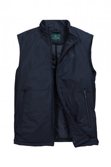 Boston Park 877 Püstkrae ja tõmblukuga vest Tumesinine - Jakid ja joped - Joped, suured suurused: 2XL – 12XL