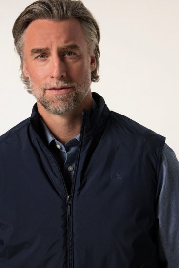 Boston Park 877 Püstkrae ja tõmblukuga vest Tumesinine - Jakid ja joped - Joped, suured suurused: 2XL – 12XL