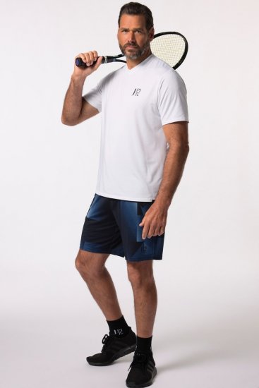 JP1880 FLEXNAMIC® GeoMotion Tennis Shorts Dark Blue - Spordiriided & outdoor - Suured suurused meeste spordiriided