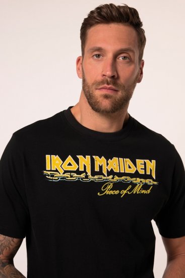 JP1880 Iron Maiden Piece Of Mind T-Shirt Black - Bändi T-särgid - Bänditringad suurtes suurustes