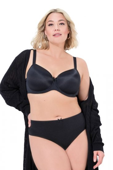 Ulla Popken 838637 Stringid 3 tk Must - Aluspüksid - 