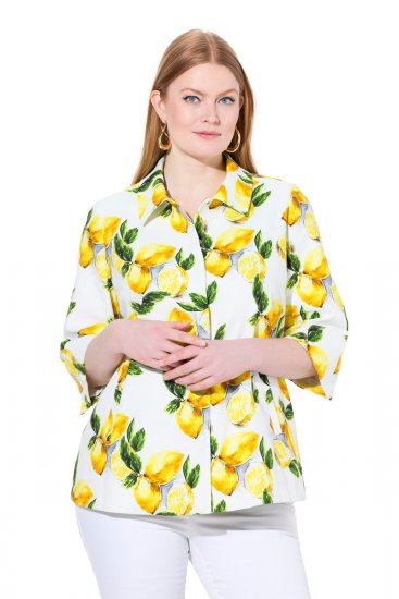 Ulla Popken 838952 Jakk Valge - Joped - Suured naiste jakid