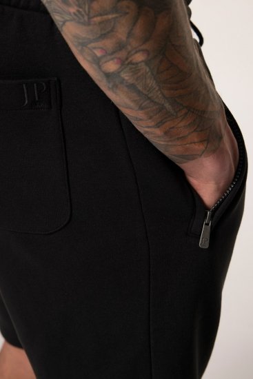 JP1880 Bermuda Sweatshorts Stomach Fit Black - Dressipüksid ja -šortsid - Spordipüksid ja Lühikesed Spordipüksid