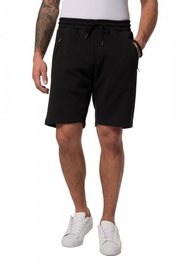 JP1880 Bermuda Sweatshorts Stomach Fit Black - Dressipüksid ja -šortsid - Spordipüksid ja Lühikesed Spordipüksid