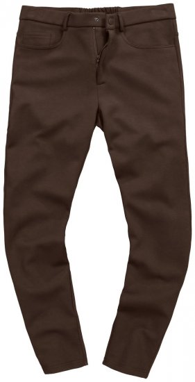 JP1880 New York Flexnamic Viie taskuga jerseypüksid Tumepruun - Ülikonnad ja pintsakud - Ülikonnad suured suurused