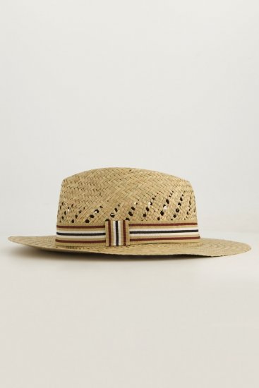 JP1880 Straw Hat Woven Yellow - Aksessuaarid - Meeste aksessuaarid