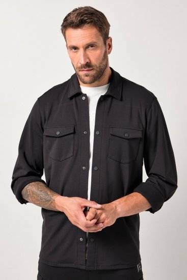 JAY-PI FLEXNAMIC® Sweat-Overshirt Black - Jakid ja joped - Joped, suured suurused: 2XL – 12XL