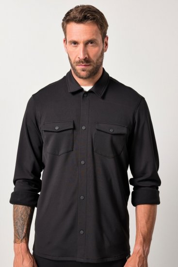 JAY-PI FLEXNAMIC® Sweat-Overshirt Black - Jakid ja joped - Joped, suured suurused: 2XL – 12XL