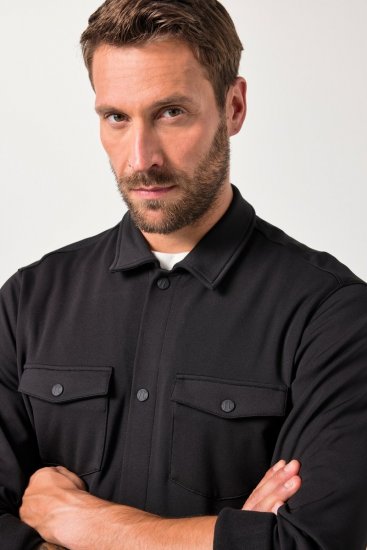 JAY-PI FLEXNAMIC® Sweat-Overshirt Black - Jakid ja joped - Joped, suured suurused: 2XL – 12XL