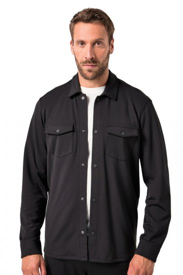 JAY-PI FLEXNAMIC® Sweat-Overshirt Black - Jakid ja joped - Joped, suured suurused: 2XL – 12XL