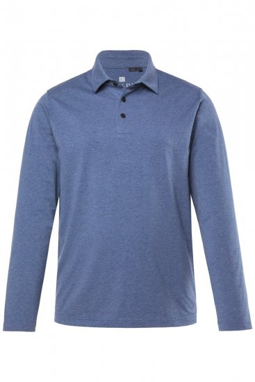 JAY-PI Quickdry Polo Long Sleeve Blue - Polosärgid - Meeste suured polosärgid 2XL – 8XL