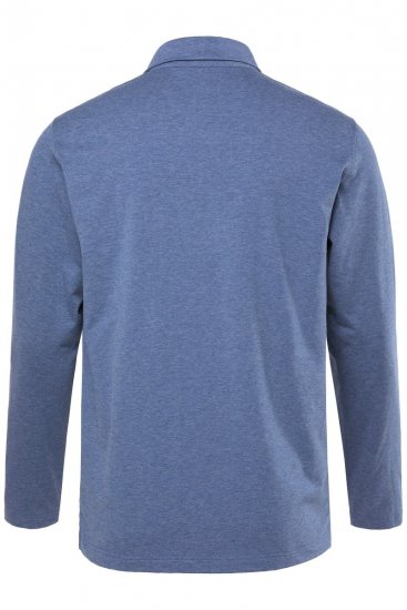 JAY-PI Quickdry Polo Long Sleeve Blue - Polosärgid - Meeste suured polosärgid 2XL – 8XL