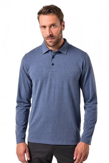 JAY-PI Quickdry Polo Long Sleeve Blue - Polosärgid - Meeste suured polosärgid 2XL – 8XL