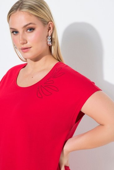 Ulla Popken 839896 Kivikestega jersey-kleit Roosa - Õhtukleidid - Õhtukleidid suurtes suurustes