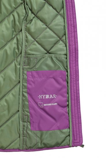 Ulla Popken 840047 Vetthülgav tepitud vest Lilla - Vestid - 