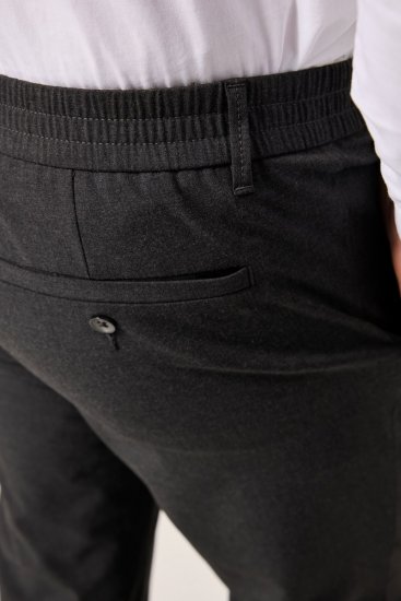 JP1880 Business Trousers Flexnamic Grey - Teksad ja püksid - Meeste suured teksad W40 – W70