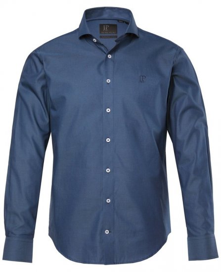 JP1880 Business Shirt Long Sleeve Blue - Särgid - Meeste suured särgid 2XL – 8XL