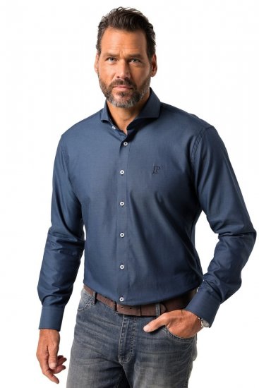 JP1880 Business Shirt Long Sleeve Blue - Särgid - Meeste suured särgid 2XL – 8XL