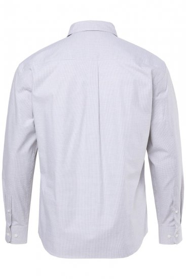 JP1880 Business Shirt Long Sleeve Two-Tone Grey - Särgid - Meeste suured särgid 2XL – 8XL