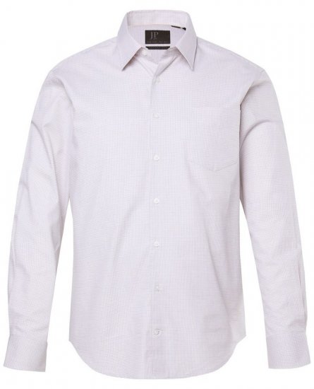 JP1880 Business Shirt Long Sleeve Pink - Särgid - Meeste suured särgid 2XL – 8XL